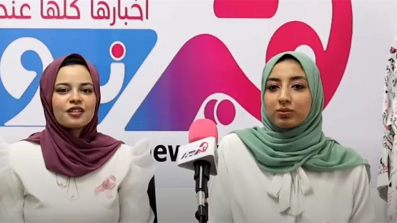 «هاجر وندى» تبتكران «ملابس لمحاربي سرطان الثدي».. فيديو