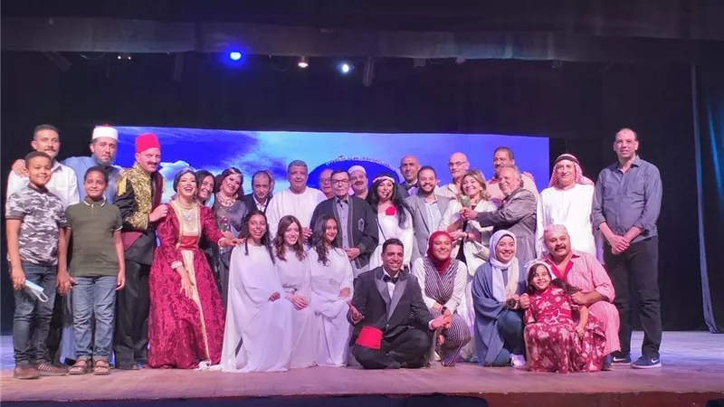 نجوم الفن فى الليلة ٣١ لمسرحية ‏