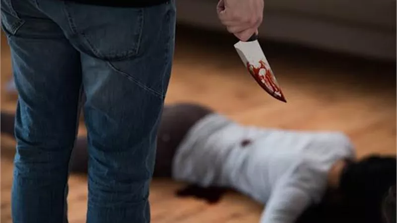 قتل زوجته بآلة حادة في مصيف بلطيم.. وهرب