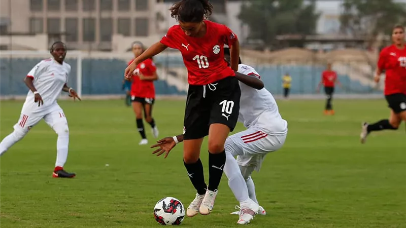 أول تعليق من لاعبة المنتخب نادين غازي التي سجلت 4 أهداف في مرمي السودان  