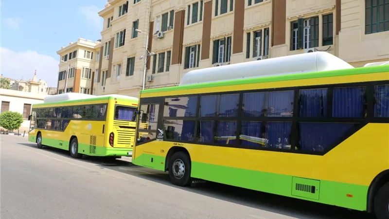 أول خط نقل عام من المنيب لمساكن عين شمس