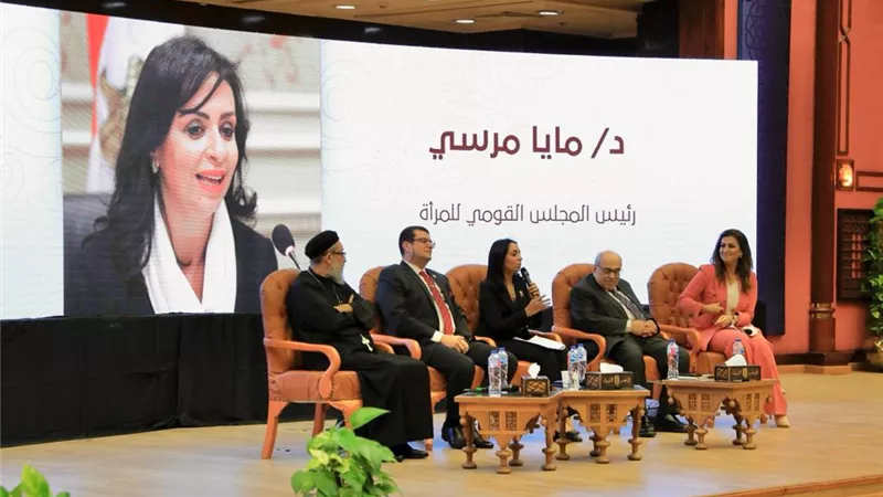 مايا مرسي تُشارك في احتفالية «بيت العائلة المصرية».. صور