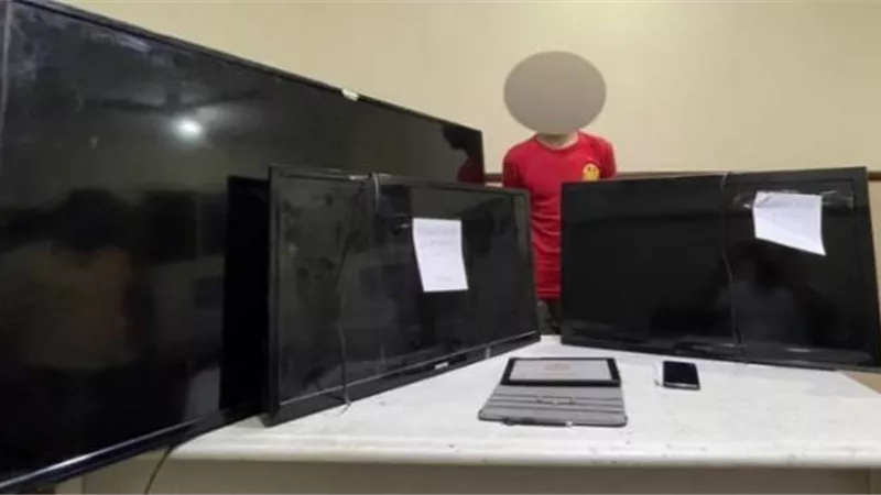 سيدة تتسبب في القبض على لص المساكن بالنزهة