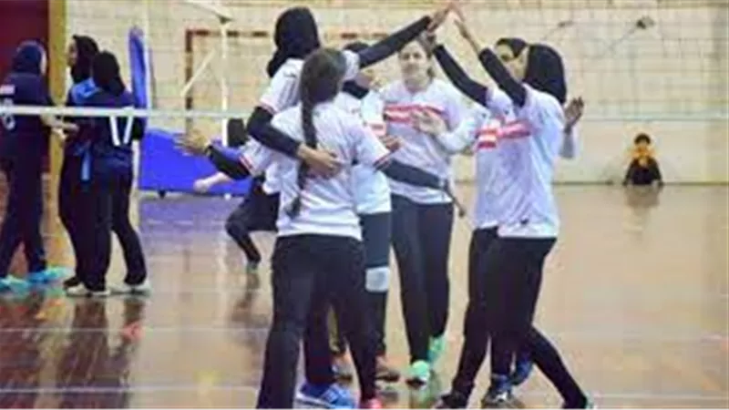سيدات الطائرة بالزمالك يفزن على أصحاب الجياد