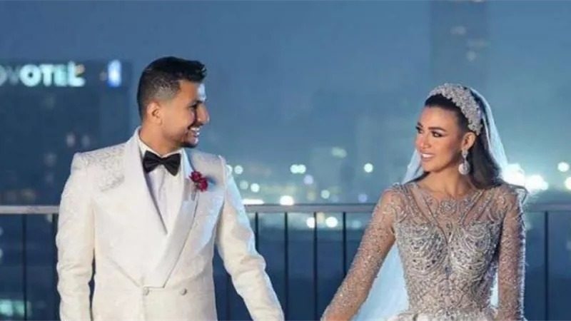 فستان زفاف «فرح شعبان» يُشعل الجدل على مواقع التواصل الاجتماعي