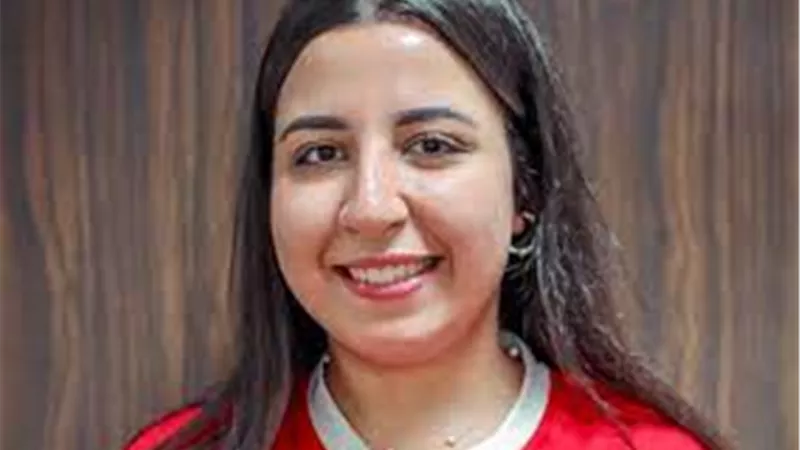 هانيا خالد: أحلم بحصد الميدالية الذهبية مع الأهلي 