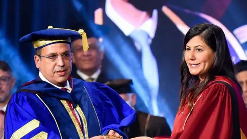 تنصيب محمد لطفي رئيسًا للجامعة البريطانية بحضور مجدي يعقوب