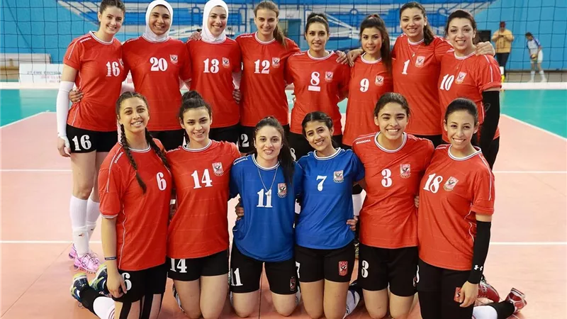  سيدات الأهلي في الكرة الطائرة في موسوعة جينيس برقم تاريخي