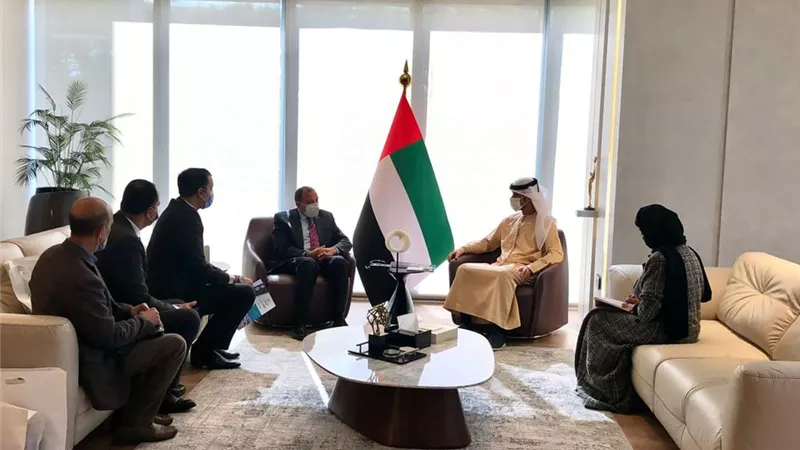 ملحق التعليم الإماراتي يلتقي رئيس جامعة بني سويف لمناقشة أوضاع الطلاب الإماراتيين
