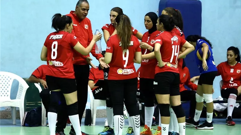 «سيدات طائرة الأهلي» يفزن على الزهور في الدوري
