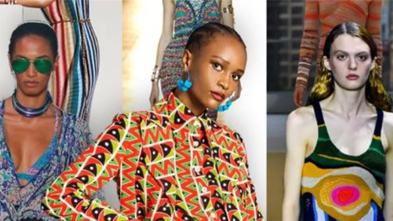 «منقوش وزاهي».. موضة الثمانينات تكتسح ربيع وصيف 2022| صور