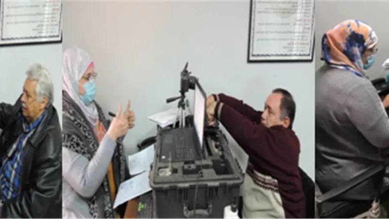 الأحوال المدنية توفد مأموريات لـ 4 حالات إنسانية بالمنازل (صور) 