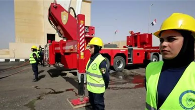 بمشاركة عناصر نسائية شرطية مدربة.. عروض عملية في التعامل مع الكوارث «اليوم العالمي للحماية المدنية» 