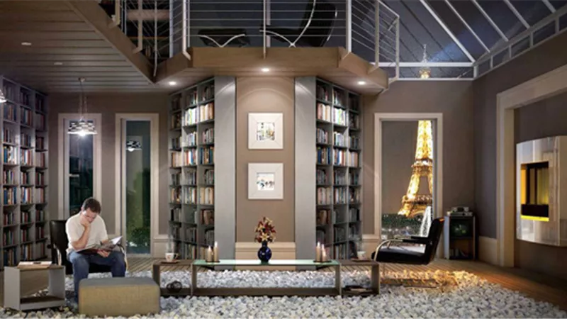 9 نصائح لتصميم مكتبة منزلية بديكورات عصرية