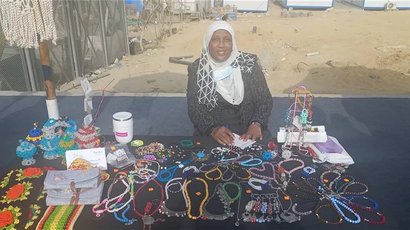 بازار لمحاربات بهية في الشيخ زايد بمناسبة عيد الأم.. فيديو وصور