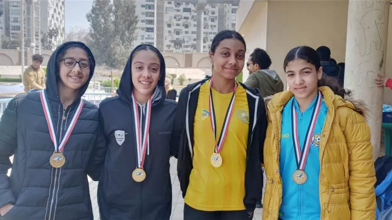 تألق لاعبات الإسماعيلي في كأس مصر للسباحة.. ورقم قياسي لجيهان سعد