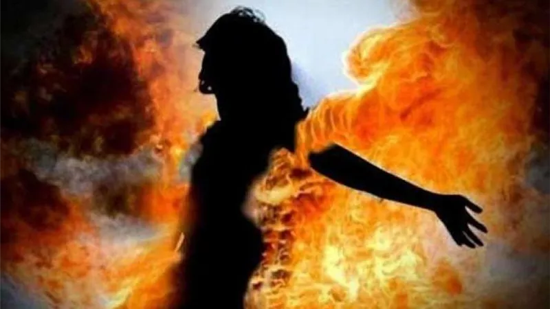 حرق زوجته وجنين فى بطنها.. والمحكمة تُعاقبه بالمؤبد  