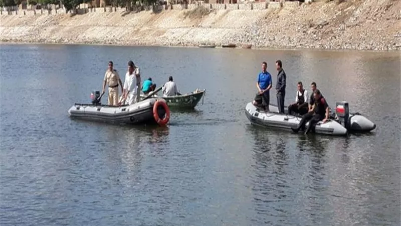 شرطي ينقذ طفلة سقطت فى النيل بالأقصر