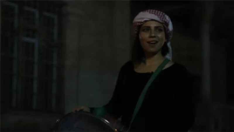 أول مسحراتية عراقية لـ