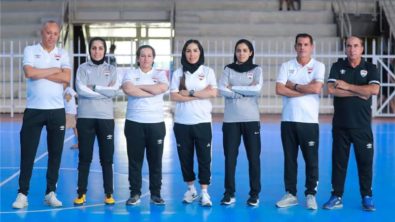 22 لاعبة ضمن منتخب العراق تمهيدًا للمشاركة في بطولة آسيا بالسعودية