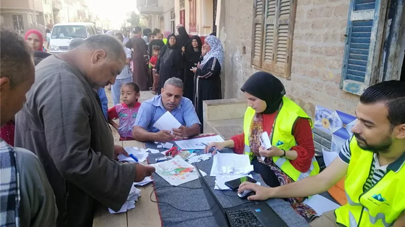 القوافل الطبية التابعة للمجلس القومي للمرأة تصل لمحطات الصعيد