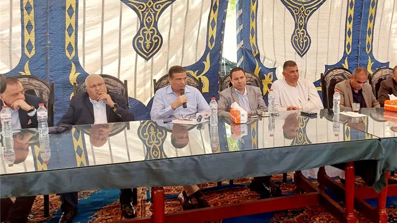 البنك الزراعي المصري يُشارك في الاحتفال بوصول 1000 رأس من الأبقار المستوردة