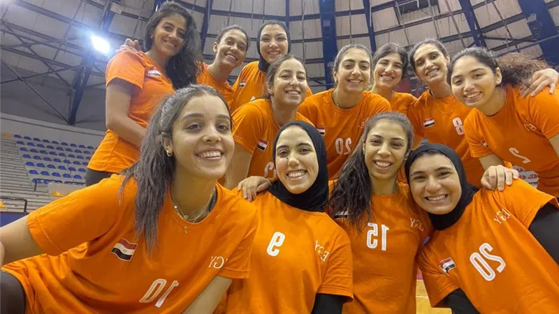 «ابتسامة وسيلفي» في معسكر منتخب مصر سيدات للكرة الطائرة