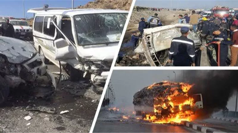 وفاة وإصابة 30 مصريًّا إثر حوادث مرورية