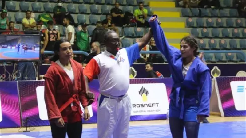 منتخب مصر للسامبو يحصد 5 ميداليات في ثاني أيام البطولة الأفريقية