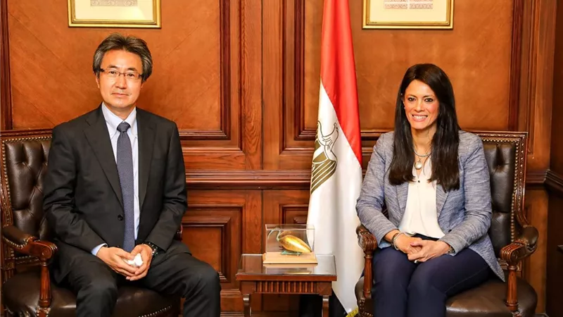 مصر واليابان تبحثان تطور المشروعات المشتركة في عدة مجالات