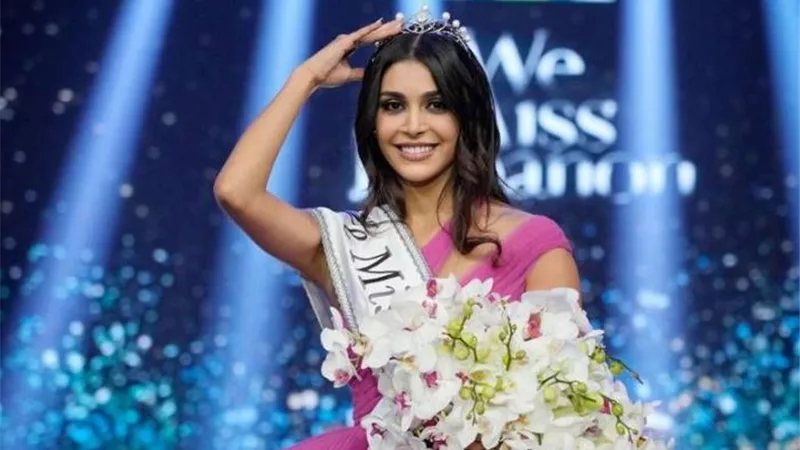 تاج ملكة جمال لبنان يخطف الأنظار.. صور