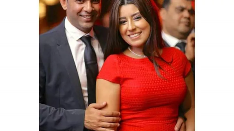 أنباء طلاق آيتن عامر من زوجها محمد عز تشعل السوشيال ميديا