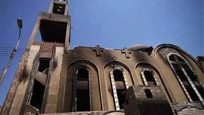 تعرف على سبب حريق كنيسة إمبابة