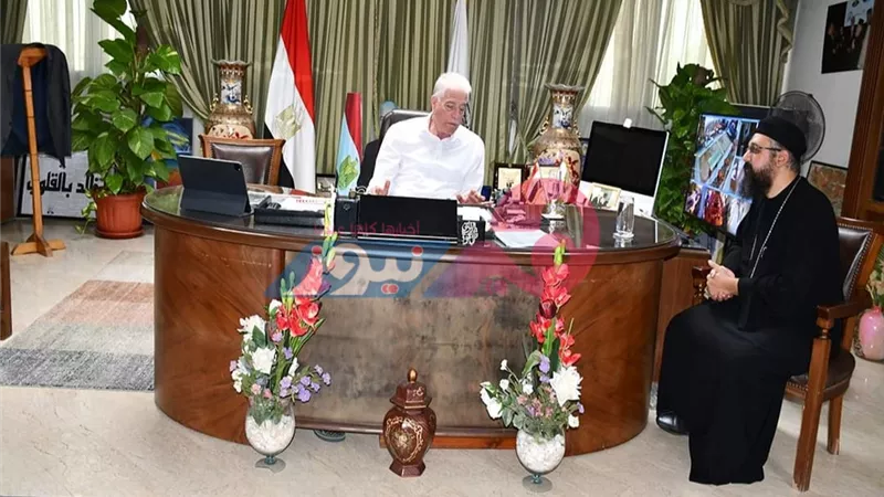 محافظ جنوب سيناء ينعي ضحايا كنيسة أبو سيفين بإمبابة 