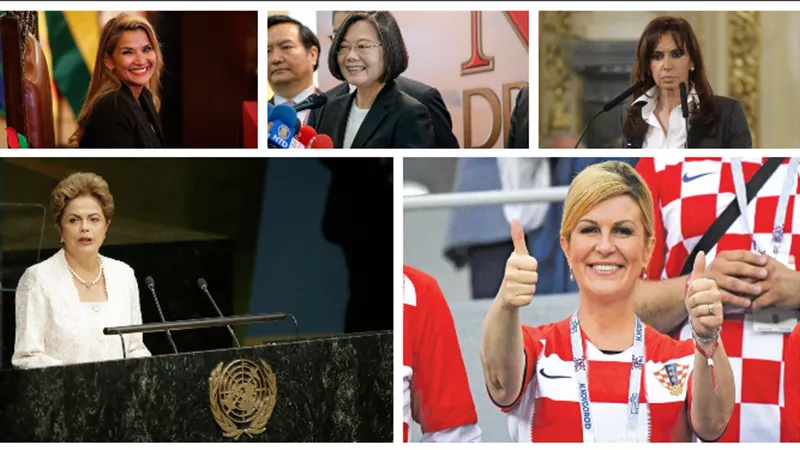 من مدرجات كأس العالم لصراع القوى العظمى.. 5 رئيسات جمهورية أثرن ضجة حول العالم