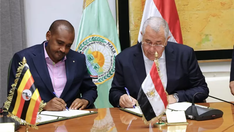 مباحثات مصرية أوغندية لتعزيز التعاون الزراعي بين البلدين