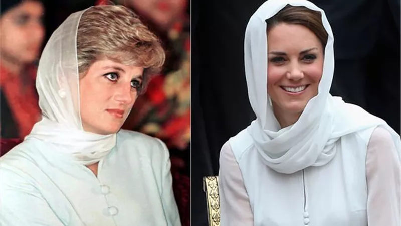 صور| في يوبيلها الفضي.. الأميرة ديانا ملهمة إطلالات كيت ميدلتون