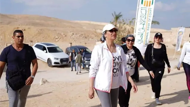 وزيرة البيئة تشارك بماراثون وادي دجلة دعمًا لمشاركة الشباب