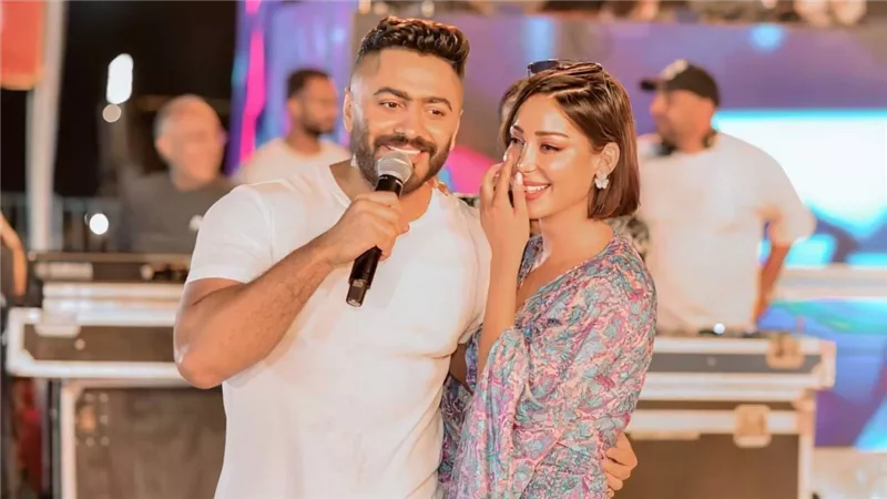 بعد أنباء انفصالهما.. ماذا فعلت بسمة بوسيل مع ابنتها من تامر حسني؟