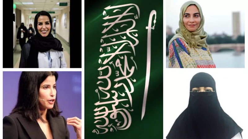 في اليوم الوطني السعودي 92.. طبيبات كتبن اسم السعودية بحروف من نور