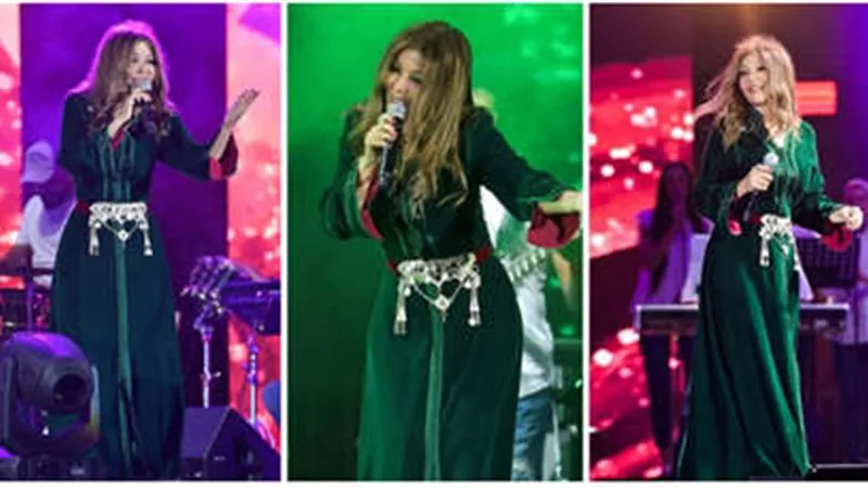 سميرة سعيد تختتم مهرجان الرباط وتصرّح: أسعد ليالي حياتي (صور)