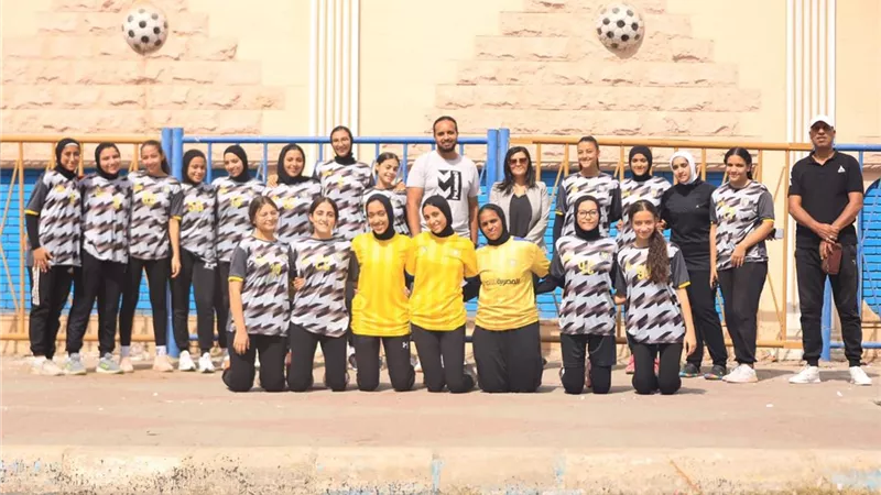 نانسي القاضي تُهنئ فتيات يد الإسماعيلي على الفوز الكاسح في الدوري