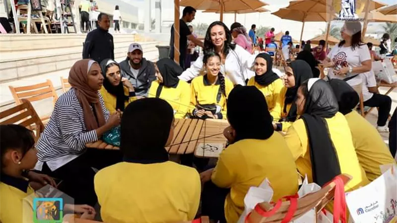 مايا مرسي تطلق ماراثون «girls mile».. وتدشن تطبيق 