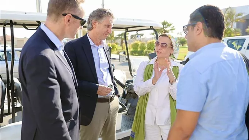 وزيرة البيئة تتفقد الترتيبات اللوجيستية لمؤتمر cop27 بشرم الشيخ