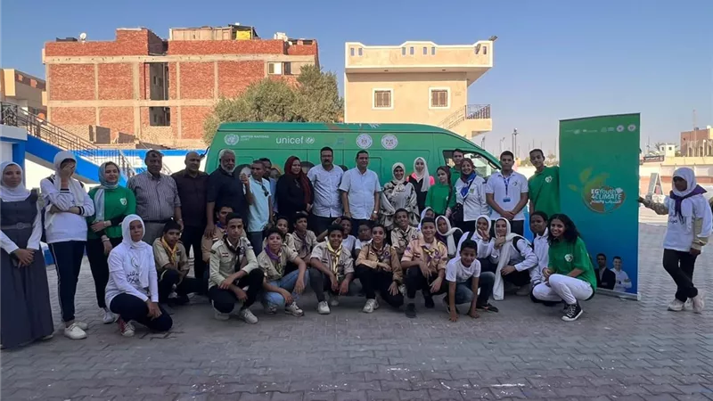 صور| كرفان التوعية البيئية يصل جنوب سيناء دعما لمؤتمر المناخ