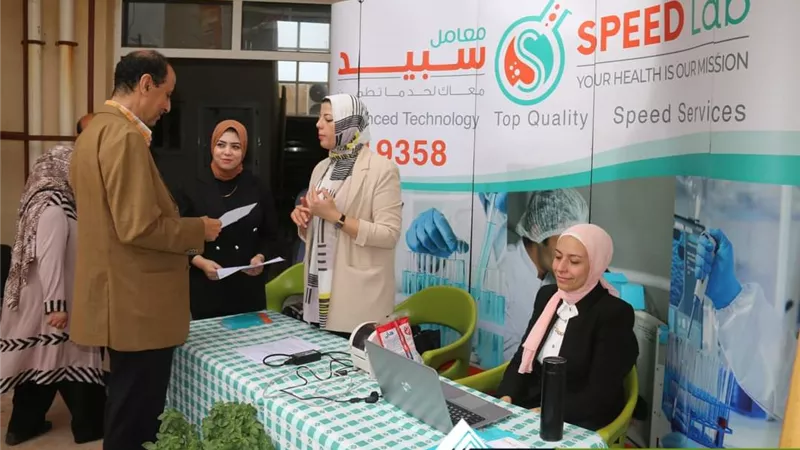 بالصور.. إقبال كبير للسيدات على اليوم الصحي في نادي المهندسين بالإسكندرية