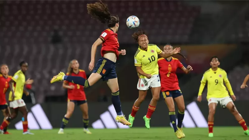 نهائي لاتيني خالص بين إسبانيا وكولومبيا في كأس العالم للسيدات