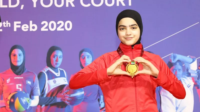 مريم العالي بطلة البحرين لتنس الطاولة: فخورة بالانضمام للإسماعيلي.. ووالدي سبب احترافي اللعبة