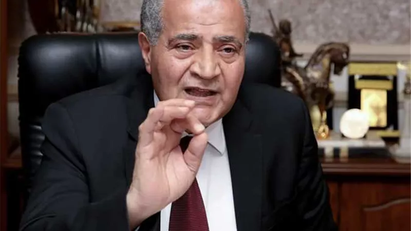 وزير التموين يزف بشرى سارة للمواطنين