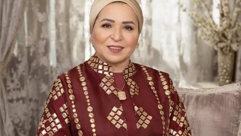 السيدة انتصار السيسي ترحب بضيوف مصر في قمة المناخ